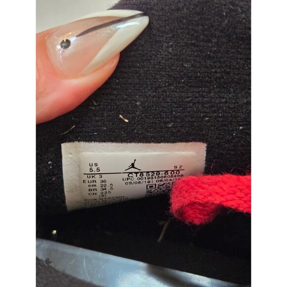 Nike Air Jordan 6 Retro GS 'Toro Bravo' CT8529-600 SZ 5.5 - Picture 5 of 8